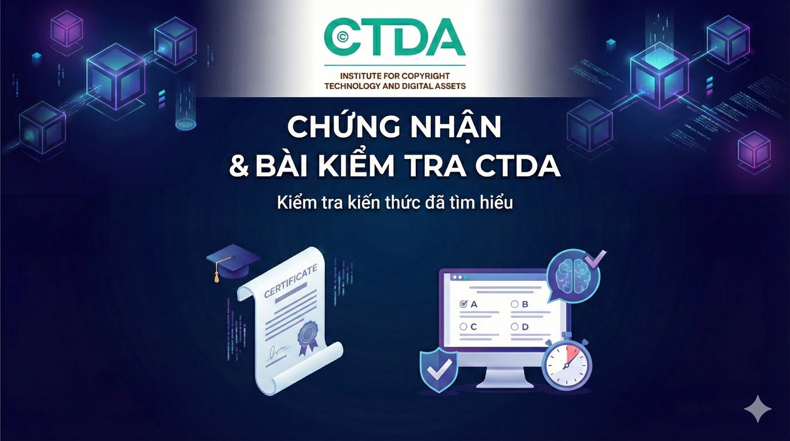 Chứng nhận & Bài kiểm tra CTDA
