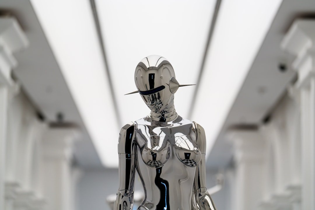 Robot tự hành trong nhà máy hiện đại với các lớp dữ liệu và mã pháp lý